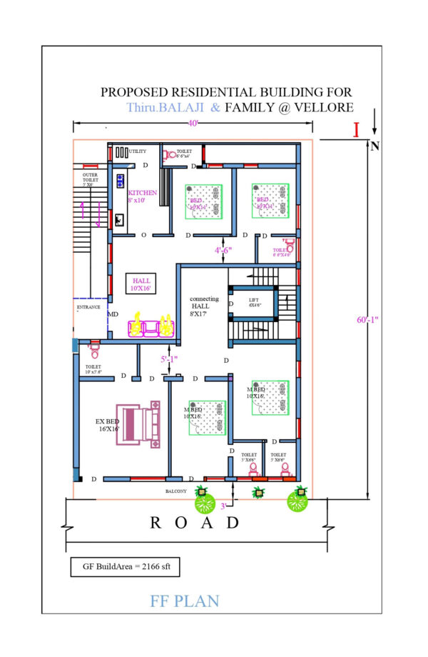 Luxury Villa for Mr. Balaji – Katpadi, Vellore - Image 3